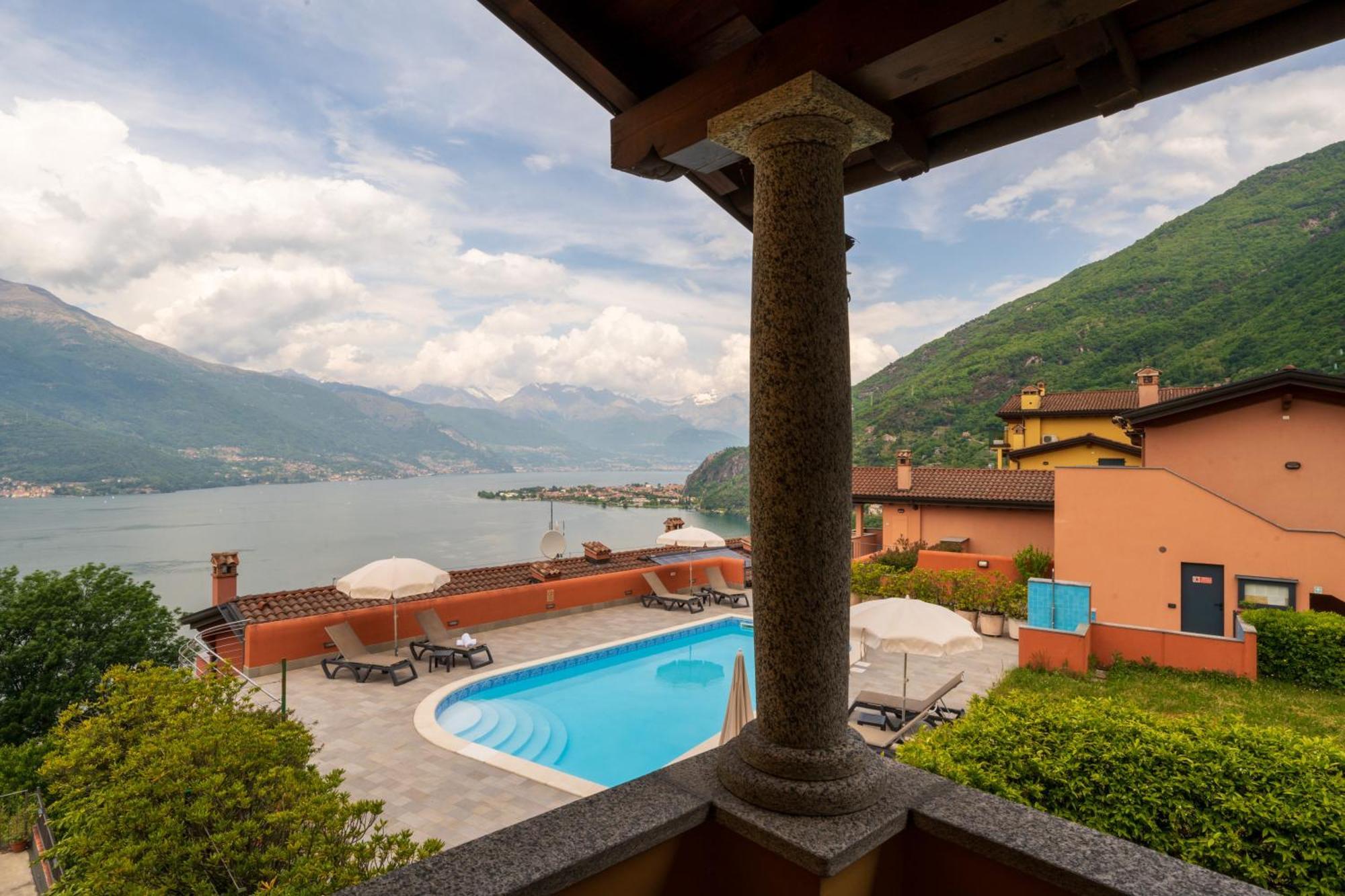Stunning Apartment- Terrace And Swimming Pool Bellano Exterior photo