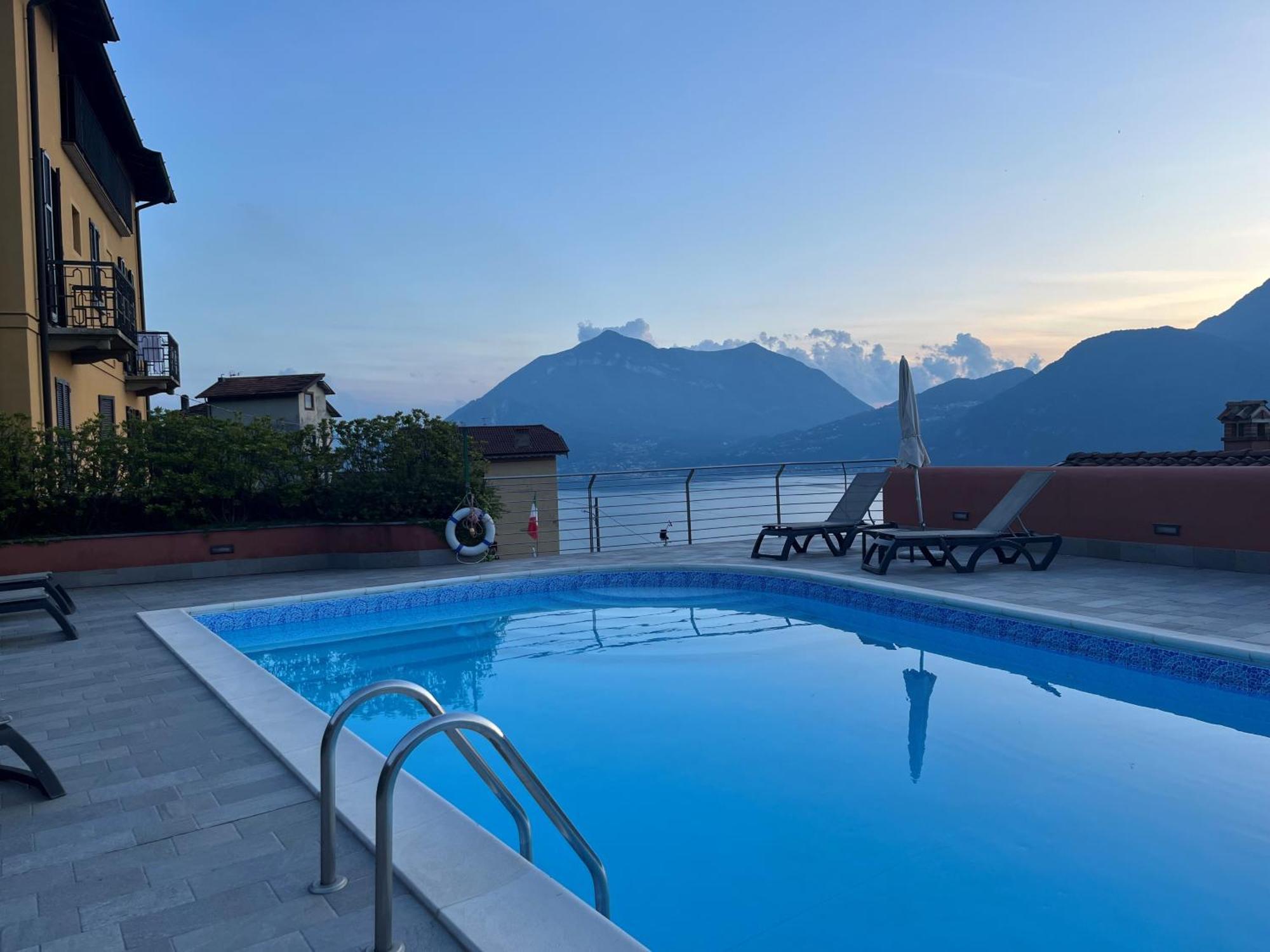 Stunning Apartment- Terrace And Swimming Pool Bellano Exterior photo